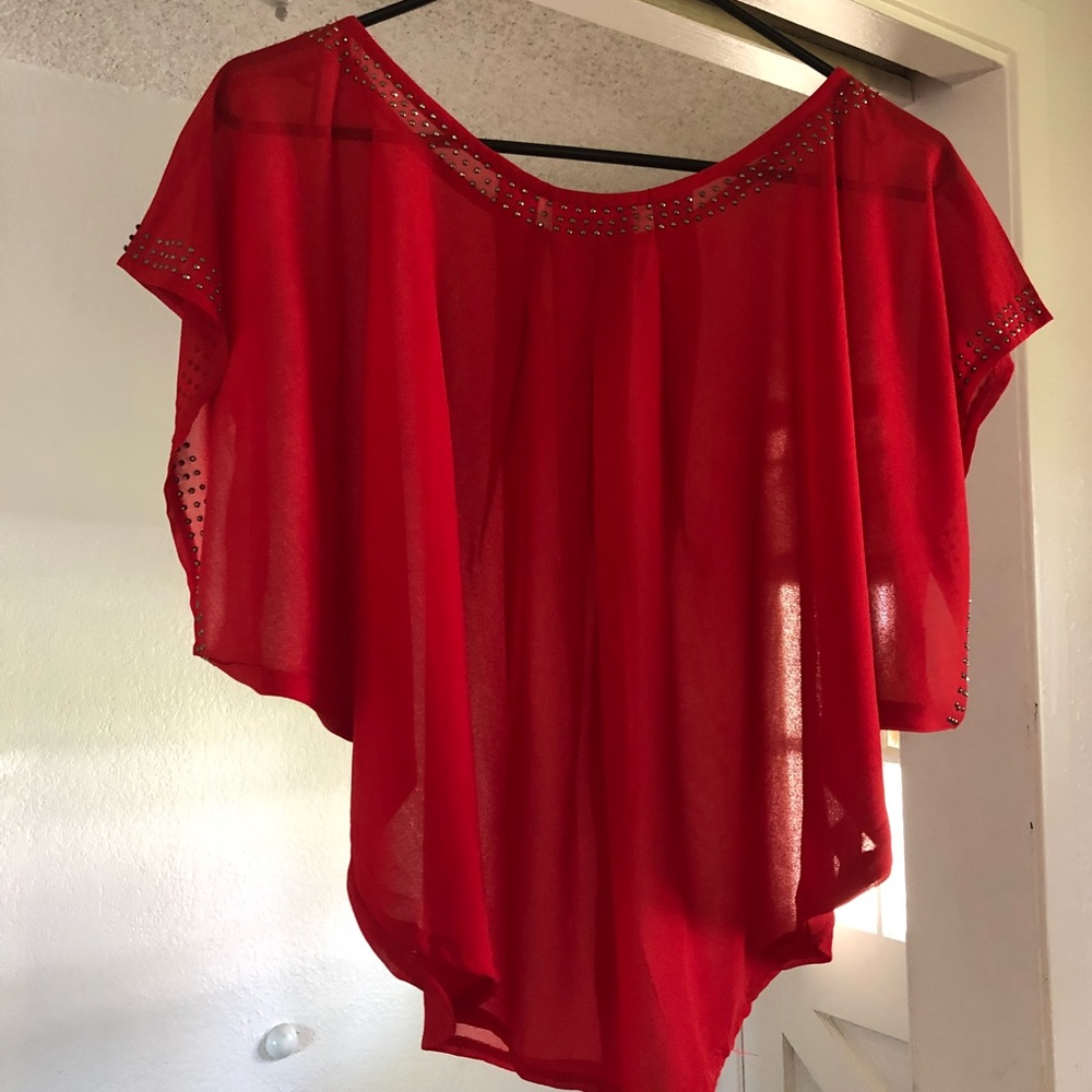 Shirt with flare